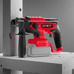 Myoyt 20crh11 20V không dây ROTARY Hammer Drill-2.6J tác động năng lượng 2100 vòng/phút không tải tốc độ 3 + Tốc độ 26 Mét bê tông/thép/gỗ - Product Image 2