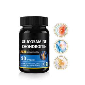 Capsules OEM <span class=keywords><strong>de</strong></span> <span class=keywords><strong>Glucosamine</strong></span>, Chondroïtine <span class=keywords><strong>Sulfate</strong></span> et MSM, 90 unités, certifiées Halal, pour la santé des articulations et le soutien <span class=keywords><strong>de</strong></span> la densité osseuse - Product Image 2