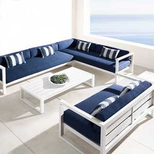 Luxury <b>Garden</b> Sectional Outdoor Outdoor Aluminum <b>Garden</b> <b>Set</b> Comfortable Waterproof Cushion Patio Furniture - Product Image 6