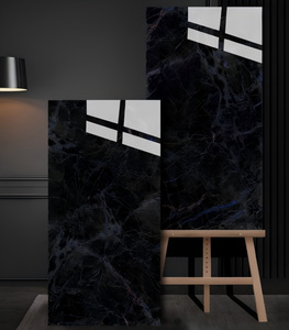 Piastrella in Porcellana Smaltata Effetto Marmo Premium 600x1200, Finitura Lucida con Venature Multicolore per Pareti e Pavimenti di Hotel - Product Image 2