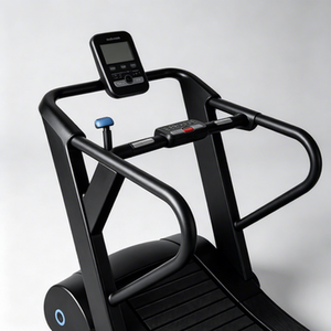 Nueva llegada: Cinta de correr manual curva sin motor con resistencia magnética, equipo de gimnasio comercial, pista de nailon y aluminio, venta al por mayor OEM - Product Image 6