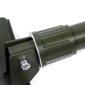 Pelle pliable multifonction 13 1/2 pouces, manche en métal de qualité industrielle, poignée en D, outil de survie en plein air, camping - Product Image 2