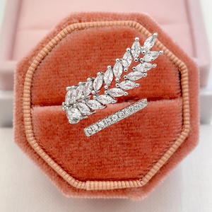 Elegante Anello da Donna con Diamante Taglio Marquise Coltivato in Laboratorio, Stile Romantico per Matrimonio DJ006 - Product Image 4