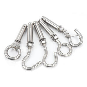 <span class=keywords><strong>Crochet</strong></span> de <span class=keywords><strong>fixation</strong></span> de ventilateur en acier inoxydable 316, boulon traversant, manchon en béton, ancrage à expansion - Product Image 5