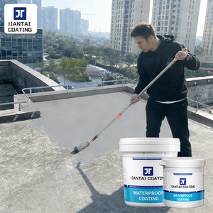 สีกันน้ำโพลียูรีเทนชนิดส่วนประกอบเดียว ประสิทธิภาพสูง ทนทานต่อสภาพอากาศ ใช้งานได้ยาวนาน สีกันน้ำสำหรับภายนอกอาคาร - Product Image 1