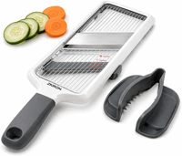YONGLI Multi Handheld Mandoline Snijder - Groentesnijder, Aardappelsnijder, Verstelbaar RVS-mes, Comfortabele Greep