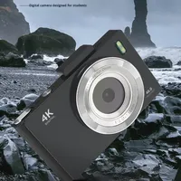 Nouvelle caméra CCD numérique haute définition H18 Portable 4K entrée de gamme 2.8 pouces grand écran caméra étudiante CMOS caméra pas cher pour