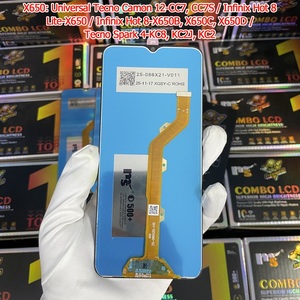 MS Crown Series Mobile <b>Phone</b> LCDs for Infinix Hot 8 X650 Lcd Display Touch Screen Wholesale for Infinix Hot 8 Screen Replacement - Product Image 3