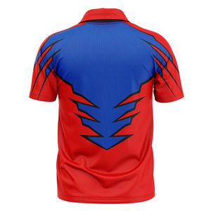 Wholesale Price Custom Men Sublimation Quick Dry 100% Polyester Short Sleeve <b>Cricket</b> Jersey - Product Image 4