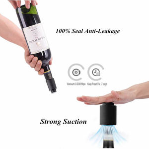 Bouchons <span class=keywords><strong>de</strong></span> pompe à vide pour <span class=keywords><strong>vin</strong></span> avec enregistrement d'échelle <span class=keywords><strong>de</strong></span> temps Conservateur <span class=keywords><strong>de</strong></span> bouteille réutilisable Le liège garde le <span class=keywords><strong>vin</strong></span> Champagne <span class=keywords><strong>vin</strong></span> mousseux frais - Product Image 2