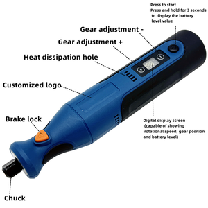 USB Charging <b>Mini</b> Rotary 12-Speed Variable Speed <b>Drill</b> DIY Handheld Polishing Engraving Machine <b>Mini</b> <b>Drill</b> - Product Image 3
