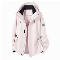Veste d'extérieur respirante et imperméable personnalisée AI-MICH avec logo et design multicolores pour uniformes d'entreprise – Vente en gros