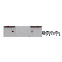 ZTMM Modular Data Center Container Cloud Storage AI Edge Computing 7kw Per Rak Unit Sistem Daya Tinggi Terintegrasi