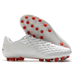 Zapatos <span class=keywords><strong>de</strong></span> Fútbol Duraderos <span class=keywords><strong>de</strong></span> Alta Calidad <span class=keywords><strong>de</strong></span> Fábrica, Botas <span class=keywords><strong>de</strong></span> Fútbol para Hombre AG con Tacos Largos, Botas <span class=keywords><strong>de</strong></span> Fútbol Blancas <span class=keywords><strong>de</strong></span> Tobillo Bajo - Product Image 5