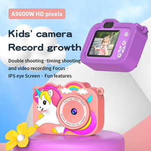 Çocuklar için min kamera Y8 ön ve arka kameralar 1080P fotoğraf Video müzik Headstickers oyunları fotoğraf için destek TF kart kameralar - Product Image 4