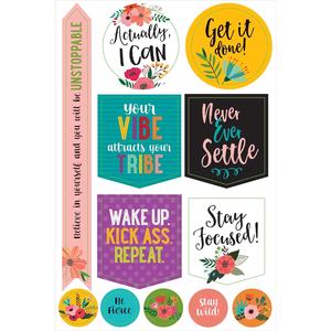 Hojas de Pegatinas Personalizadas para Diario y Agenda, Pegatinas Diarias con la Frase 'Wake up <span class=keywords><strong>Kick</strong></span> <span class=keywords><strong>Ass</strong></span> Repeat', Pegatinas Motivacionales para Agenda - Product Image 5