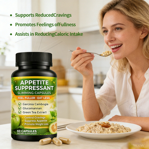 Capsules de contrôle de l'appétit et de la satiété, marque privée, OEM, ODM, formule personnalisée, favorise la gestion du poids et une alimentation saine - Product Image 3