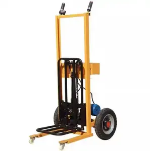 High Quality 200kg Stacker Cargo Handling Tool Hydraulic Mini Electric Pallet Truck