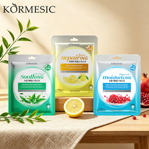 Mascarilla Facial Coreana KORMESIC con Certificación Bpom, Etiqueta Privada, 25 ml, Hidratante, Calmante, Reparadora, Esencia Crysta, Iluminadora - Product Image 1