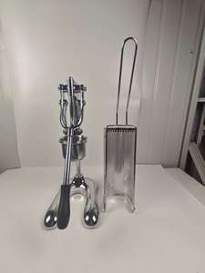 Machine à frites longues en acier inoxydable de 30 cm à commande manuelle innovante – Appareil polyvalent pour la préparation de snacks - Product Image 4
