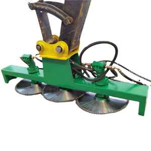 ¡<span class=keywords><strong>Berserk</strong></span>! ! Accesorio de Cabezal de Sierra Hidráulica para Excavadora, Cortadora de Césped Hidráulica, Sierra Multihojas, Juego de Sierras para Excavadora, Hoja en Oferta - Product Image 2
