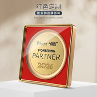 Placa de Premio Metálica Personalizada, Certificado del Distribuidor con Color, Distribuidor Autorizado Venta al por Mayor de Fábrica, Certificados de Agradecimiento