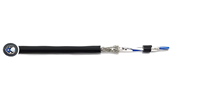 Câble de commande blindé RS485, 0,2 mm²~6 mm², 2-6 conducteurs en cuivre étamé double blindage, câble de communication industrielle Modbus Bus