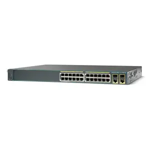 WS-C2960+24PC-L Original 2960 Plus 24 Port 10/100 PoE + 2 T/SFP LAN Base switch