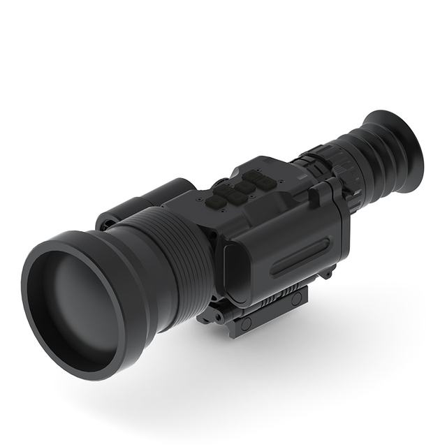 Handheld Thermal Imaging Night Vision Goggles High Frame Rate 640x512 Resolution 50mm Lens OLED Display 1-4X Magnification 1.5km