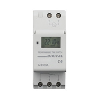 Timer Digital Terprogram Sakelar Waktu Elektrik Sakelar Timer Mingguan Elektrik 12V 24V 48V 110V 220V
