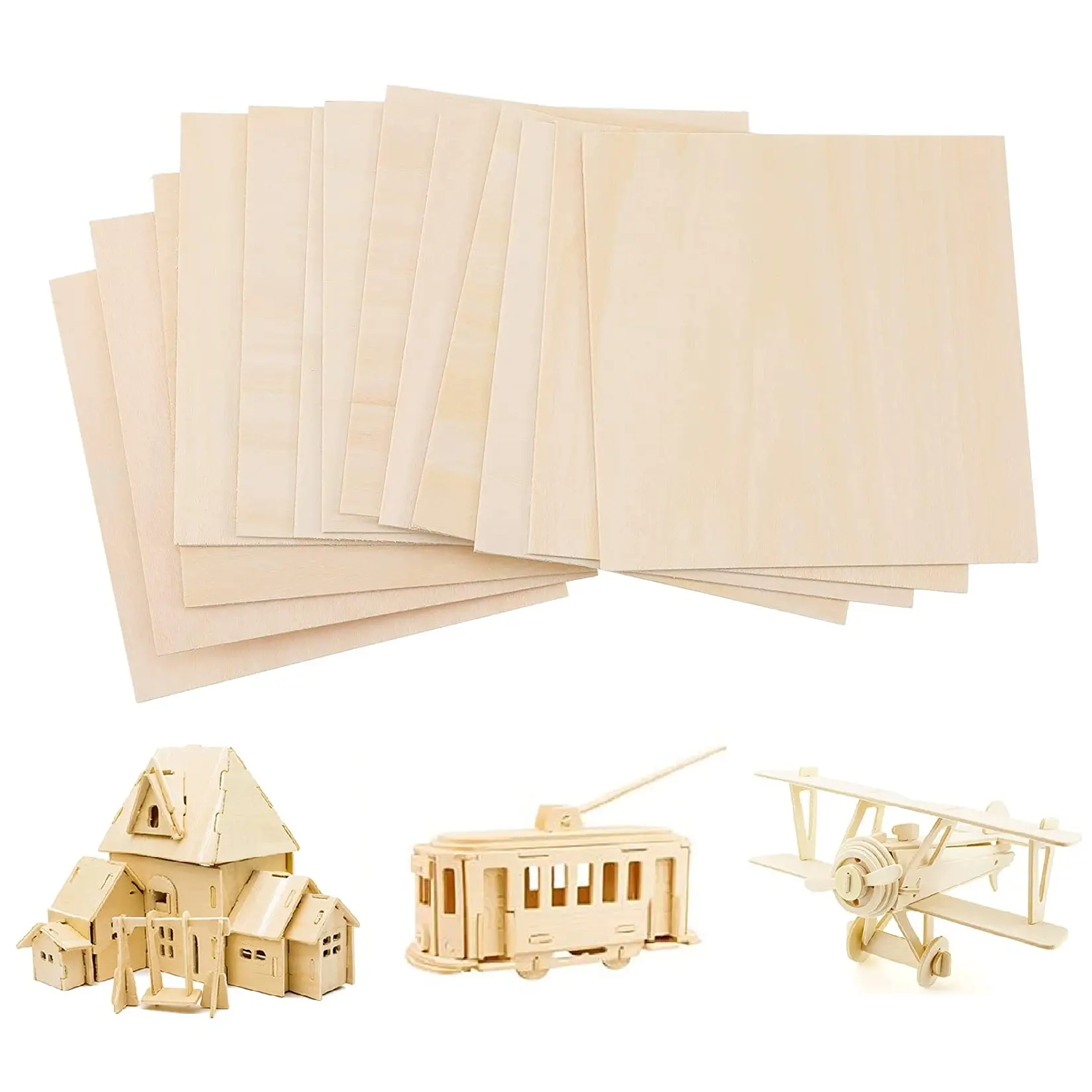 3mm gute Qualität Holz kommerziellen Birke Linde Furnier Sperrholz platte für Spielzeug möbel Handwerk Lasers ch neiden und Stanzen