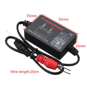 BM2 Bluetooth <b>Battery</b> Monitor <b>6V</b>-20V Portable Vehicle Voltage Tester With App Support - Product Image 3