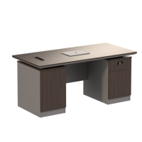 Bureau de direction modulaire multifonction en bois massif moderne et luxueux pour le bureau ou la maison des patrons/directeurs généraux
