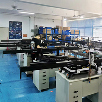 Penjualan langsung dari pabrik pencetak lantai Inkjet vertikal UV DX7 CMYKW mesin cetak tanah 3D