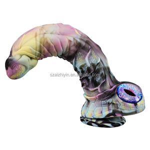 Amazon <strong>Best</strong>-Selling Alien Female Masturbator Unique Shape Liquid Silicone Sex Toy for Women Huge Monster Big Dildo Eyes <strong>Anal</strong> - Product Image 5