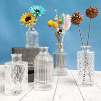 Vase en cristal Lalique en gros, décoration de bureau, vase en cristal de luxe, fête de mariage, verre