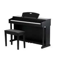 Professional Electric Wooden Upright Digital Piano 88-Key Graded Hammer Action Keyboard 147 Selectable Voices String Pedal