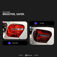 Clase A W176 2013-2018 luces traseras LED mejoradas luces traseras freno marcha atrás lámpara trasera señales de giro dinámicas modificadas para Benz