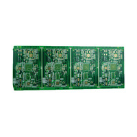 Fabricant personnalise des cartes de circuits imprimés FR-4 à six couches, plaquées or, haute précision, petites et grandes quantités, modèle personnalisé