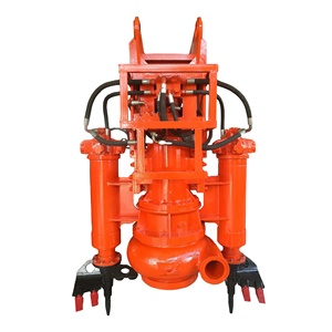 China sand dredging mining hydraulic dredge submersible slurry pump