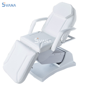 ร้านเสริมสวยแว็กซ์เตียงขนบนใบหน้าสีขาวสีชมพูสีดําหรูหราไฟฟ้าความงามเตียงนวด - Product Image 5