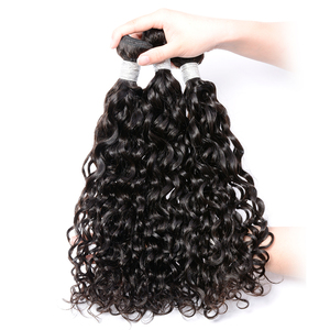 Le cuticole hanno allineato i <span class=keywords><strong>capelli</strong></span> <span class=keywords><strong>ondulati</strong></span> bagnati e <span class=keywords><strong>ondulati</strong></span> dei <span class=keywords><strong>capelli</strong></span> umani grezzi non trattati dei pacchi dei <span class=keywords><strong>capelli</strong></span> di wave dell'acqua 100 - Product Image 5