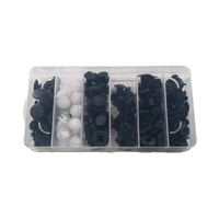 HE26 100 PIÈCES Kit de Fixations et Clips Universels en Plastique de Haute Qualité pour Pare-chocs, Clips de Fixation et Clips à Poussoir pour Panneaux Automobiles