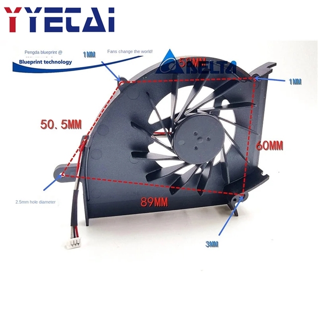 pa Brand & Original Ksb0705ha Turbine Blower 5v0.4a Mute 9cm Laptop Cooling Fan