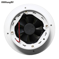 Ventilateur de Toit Arrière 12V, Ventilation Axiale, Forme Tête de Champignon de Luxe, Aération pour Maisons, Caravanes de Voyage, Électrique DC