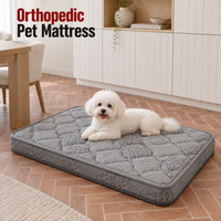 Orthopädisches Hundebett mit Maßgeschneidertem Bezugstoff, Steppung, Einfassung und Markenlabel-Optionen für Individuelle Marken-Haustierprodukt-Sorten