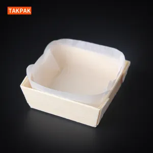 2020 New Product Wooden Baking Pans Eco-friendly Wooden Bread Storage