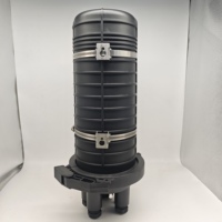 Fiber Optic Joint Box 1 Inlet 4 Outlet 144 Core Ip68 Fiber Enclosure Inline Type PP Material Anti-uv Fiber Splice Closure