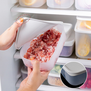 Bpa-free 3-Mảnh Nhựa Nhà Bếp Lưu Trữ Thiết Lập Lò Vi Ba Và Kín Dã Ngoại <span class=keywords><strong>Container</strong></span> Cho Tủ Lạnh Tổ Chức Bữa Ăn Prep - Product Image 5