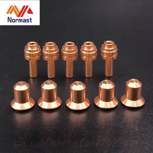 375xtreme 25c 27c प्लाज्मा कटर 176656 0.9 मिमी नोजल तांबे 176655 इलेक्ट्रोड के भागों को काटने के लिए - Product Image 4